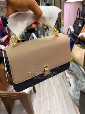 Chris Bella Small Handbag - Purple Genuine Leather