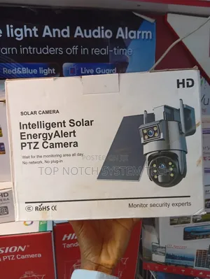 Intelligent Solar PTZ Security Camera
