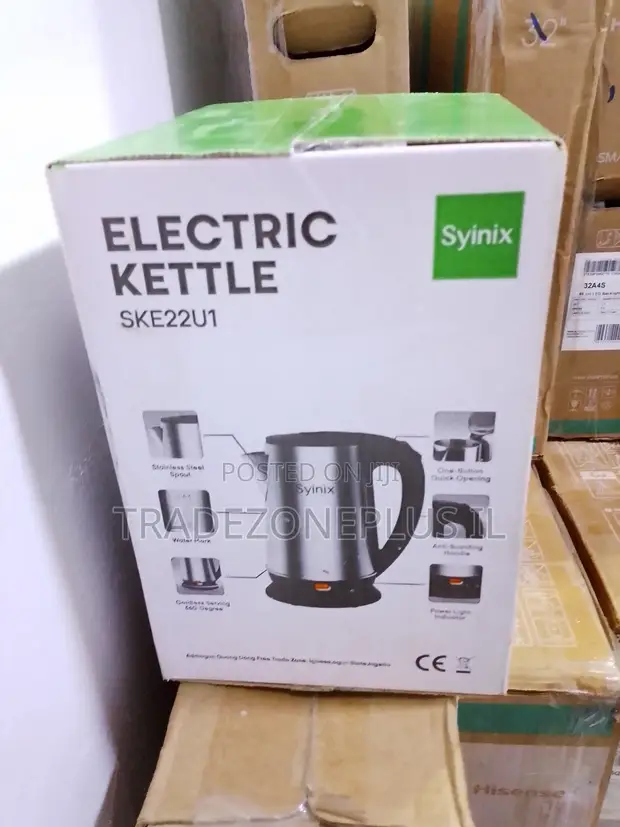 Syinix 2000W Sabon Kettle Mai Dogon Igiyar Wuta - 1
