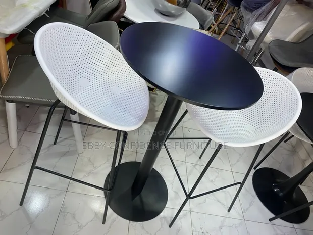Bar Table and 2 Chairs - 1