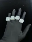 Zoben Zinare Na Maza Mai Zircon - Girman 10 - 5