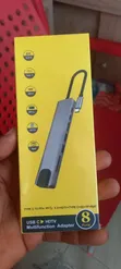 8-in-1 USB-C Hub Adapter don Windows & Mac - 1