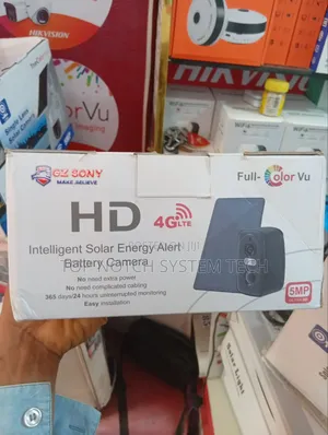 GZ SONY 5MP 4G LTE Solar Battery Camera - Full Color