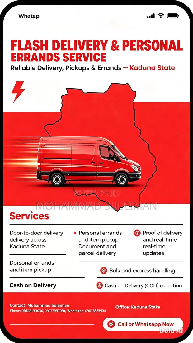 Flash General Service: Delivery & Cleaning - 1
