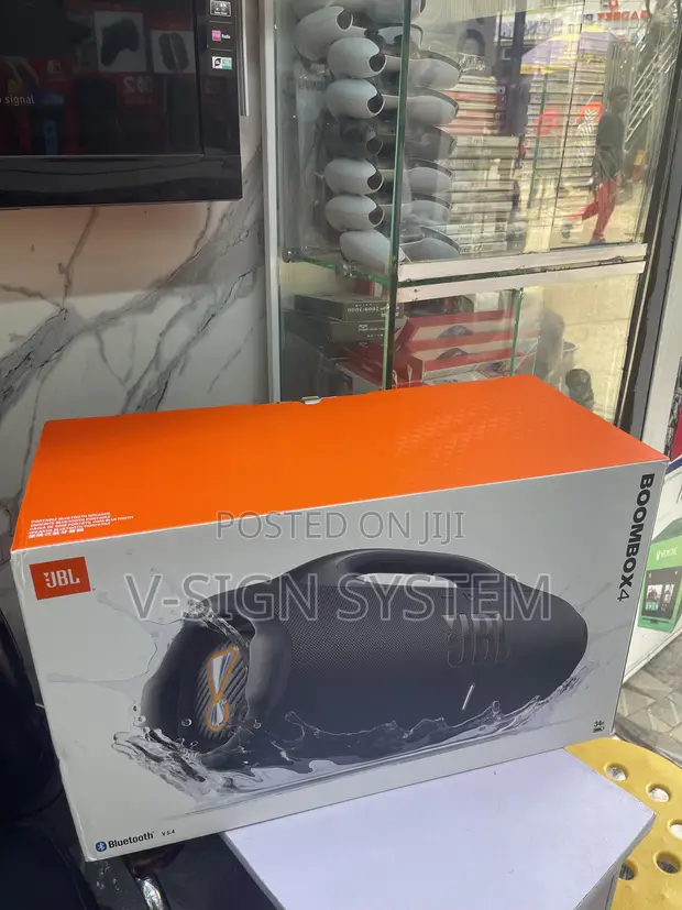 JBL Boombox 4 Bluetooth Speaker - 1