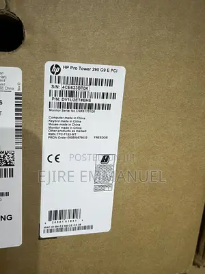 Sabon HP 290 G9 Desktop Computer: Intel Core i3, 8GB RAM, 512GB SSD