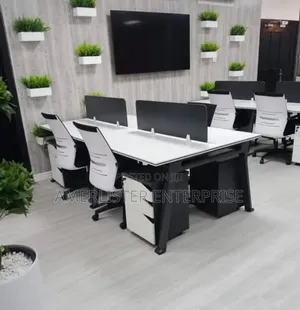 Brand New 4-Man Workstations by Boss Office Products