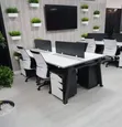 Brand New 4-Man Workstations by Boss Office Products - 1