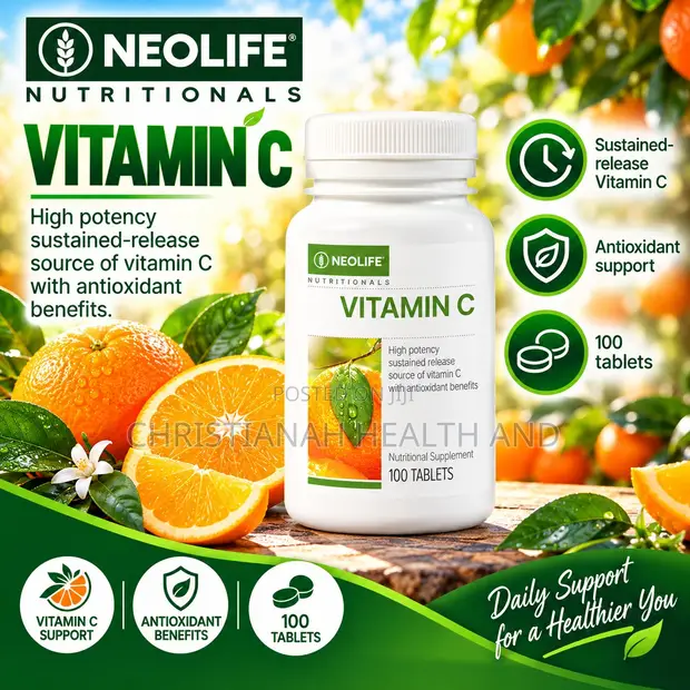 NeoLife Vitamin C Sustained Release 100 Tablets - 1