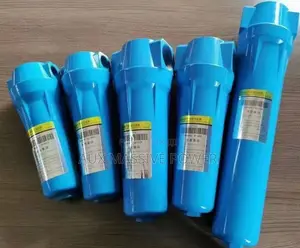 Industrial Air Compressor Air Filter Housing - Blue