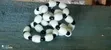 Bridal Bead Necklace - White & Black - 2