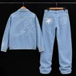 Up and Down Jeans na Maza masu Fadi - 2