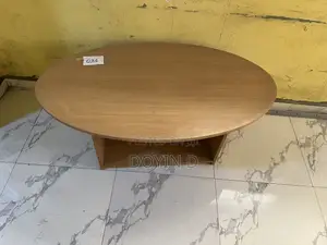 Wooden Oval Office Centre Table