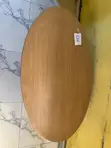 Wooden Oval Office Centre Table - 2