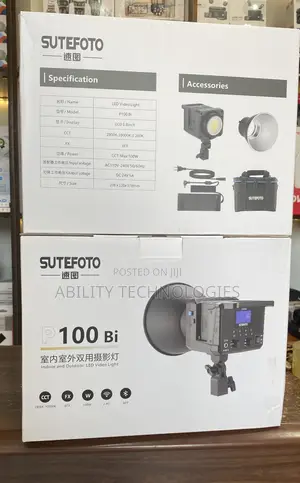 SuteFoto P100Bi LED Video Light