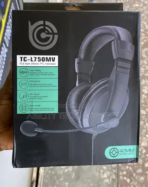 TV-L750MV Full-Size Stereo PC Wired Headset