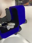 Wedding Rings - Cubic Zirconia - 1