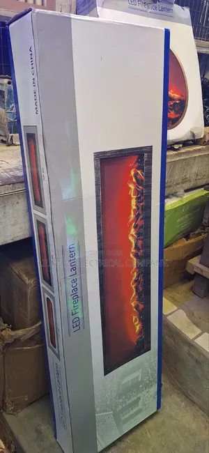 Decorative Multicolored RGB LED Fireplace Lantern