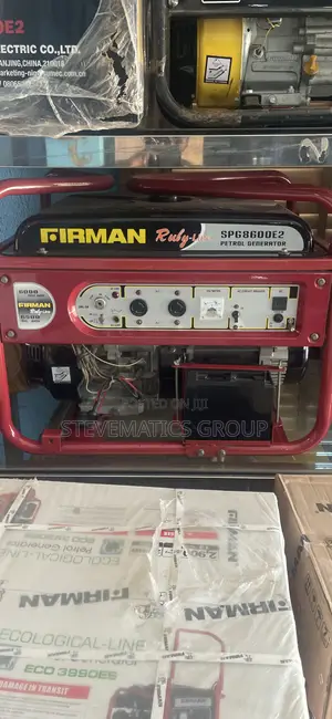 Firman Rubyline SPG 8600E2 Generator 6.5kVA Petrol