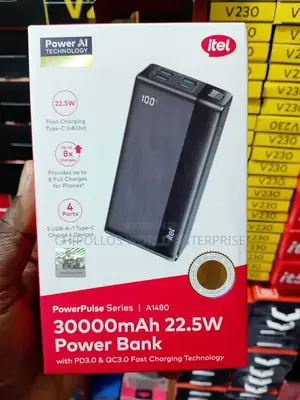 Itel Power Bank 30,000mAh - Cajin Gaggawa
