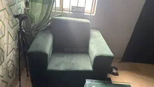 Sofa Set with Glass Center Table - Used