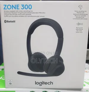 Logitech Zone 300 Wireless Bluetooth Headset - Brand New