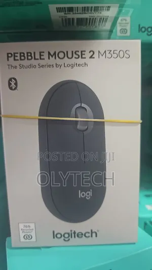 Logitech Pebble M350 Wireless Mouse - Grey