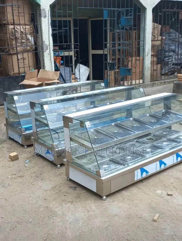 Brand New Food Display Warmer - 5 Trays - 1