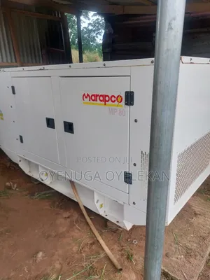 Neatly Used 80kva Marapco Soundproof Generator