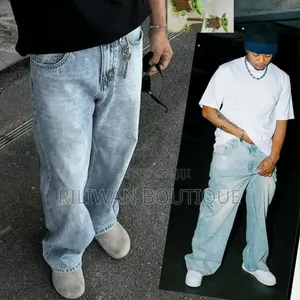 High Quality Men's Baggy Jeans - 100K Brand