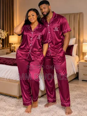 Unisex Silk Pyjamas Set