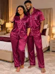 Unisex Silk Pyjamas Set - 1