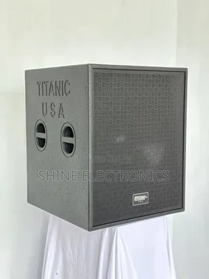 Titanic TQS 118 Single Subwoofer (Pair)