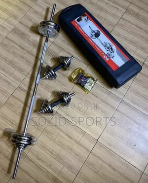50kg Adjustable Dumbbells Set - Brand New
