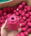 Rose Sucker Waterproof Vibrator - 2