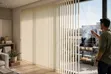 Premium Office Vertical Blind - Brown Fabric - 2