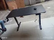 1.2m Electric Adjustable Height Table with LED Lights - 2