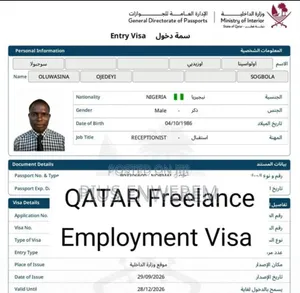Qatar 2-Year Freelance Work Visa