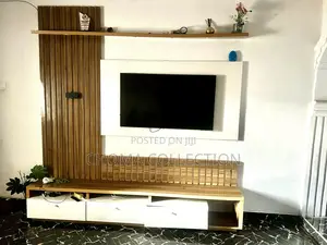 TV Console with LED Lights