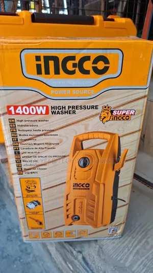Ingco 1400W Mai Wanke Abubuwa Da Karfin Gaske (130 Bar)