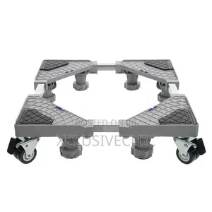 Washing Machine Base Stand with Adjustable Wheels