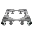 Washing Machine Base Stand with Adjustable Wheels - 1
