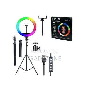 12-Inch RGB Ring Light tare da Tsayawa