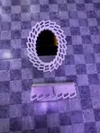 Mini Wall Console Mirror - Home Interiors - 2