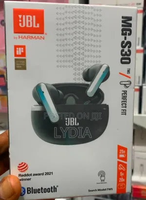 JBL S30 In-Ear Wireless Bluetooth Headphones - Black