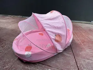Baby Bed da Net ɗin Zazzabin Cizon Sauro - Pink