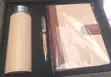 3-in-1 Corporate Gift Set tare da Flask, Pen & Notepad - 2