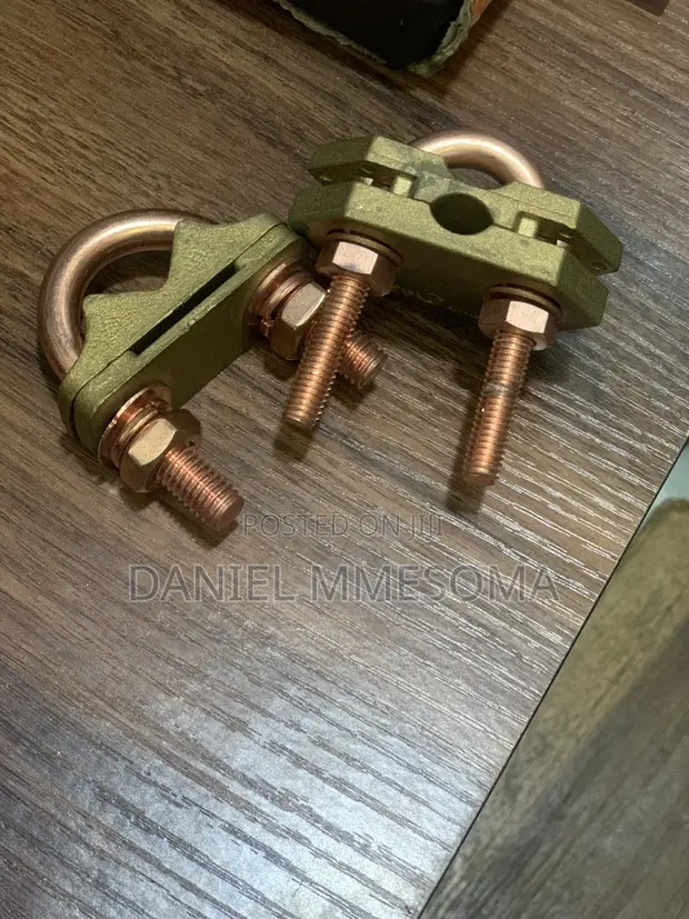 Bonded U-Bolt for Earthing (Brass & Steel) - 1