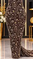 High Quality Beaded Lace Fabric - 2