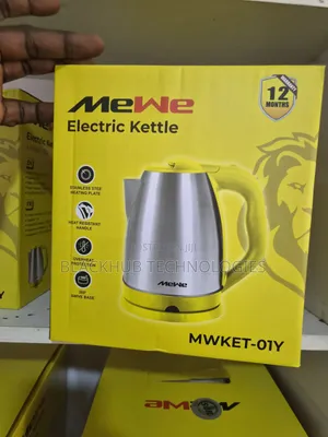 Mewe Electric Kettle, MWKET-01Y, 1.8L, Yellow